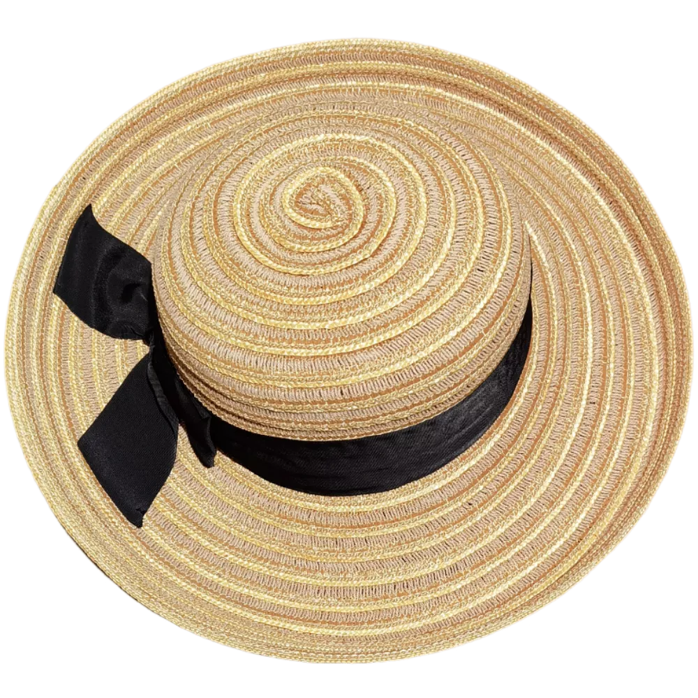 Capeline Paille cousue