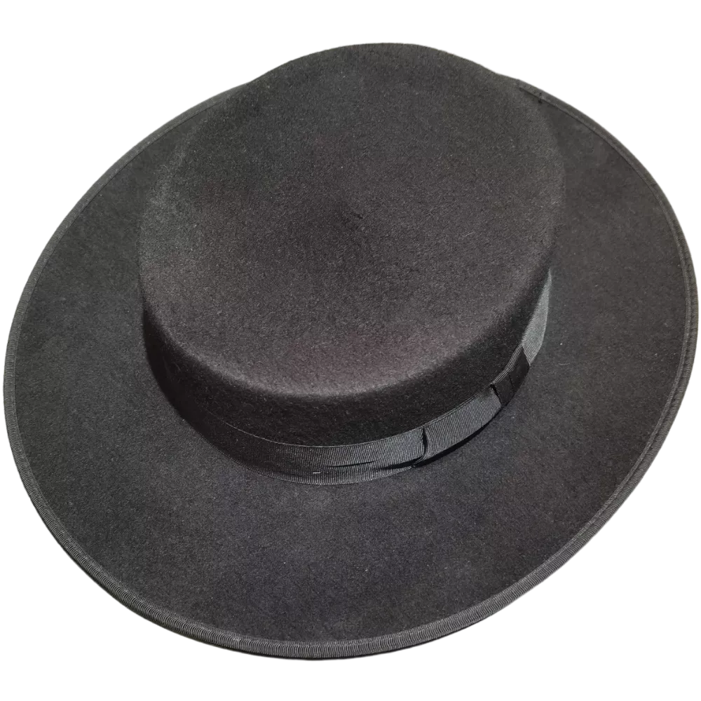 Canotier feutre laine