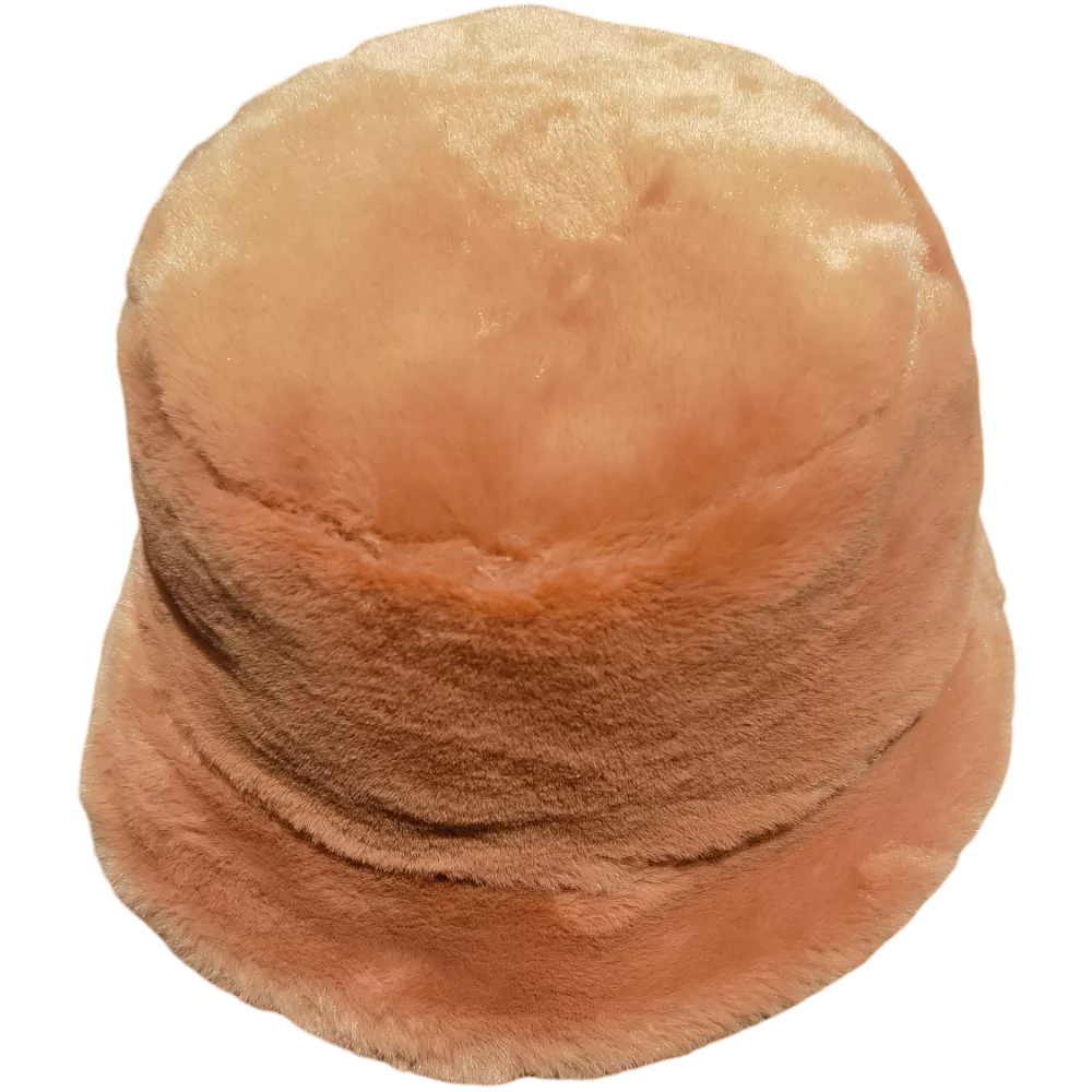 Cloche suede reversible