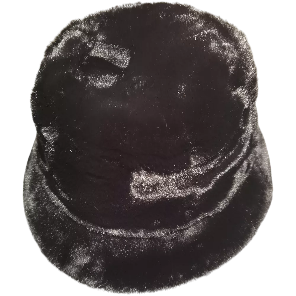 Cloche suede reversible