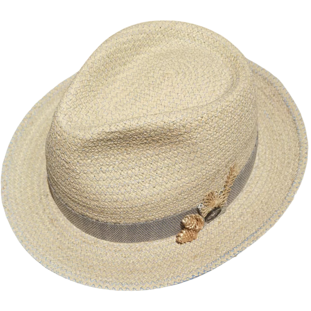 Trilby Raffia Strohschmuck