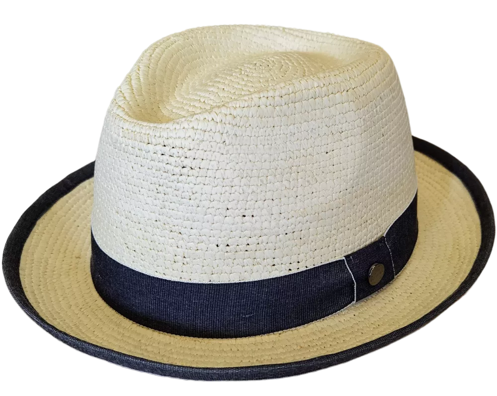Trilby crochet panama