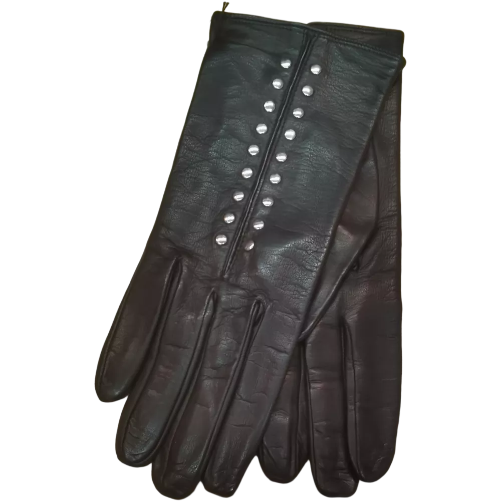 Gants D.S. clouté/F