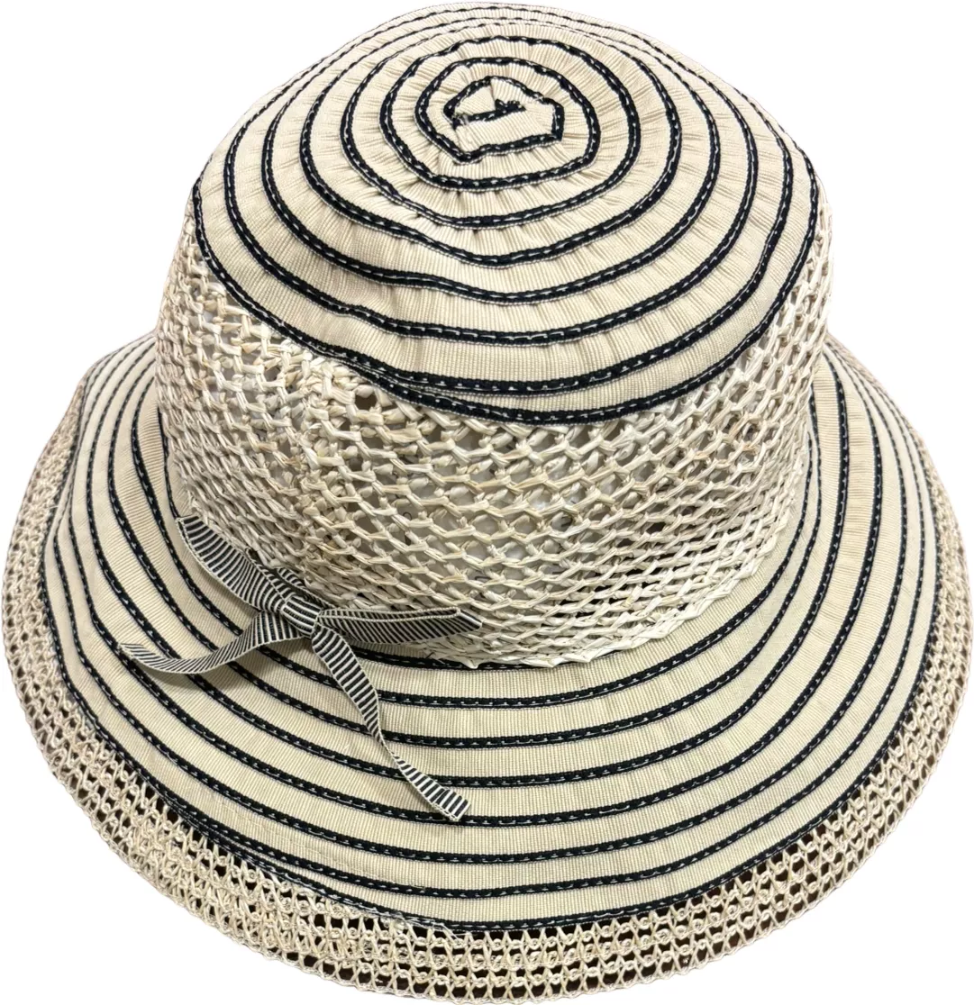 Capeline paille poly